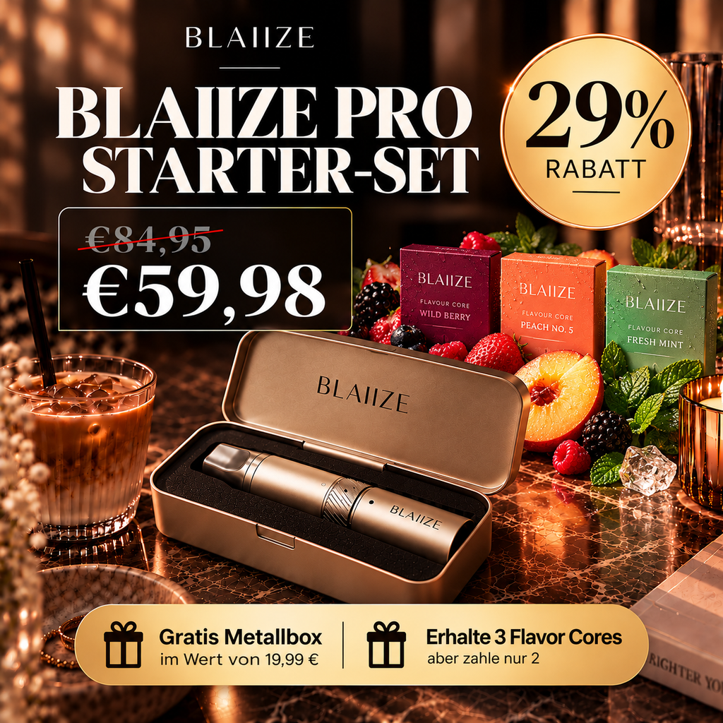 BLAIIZE Pro Starter-Set inkl. Metallbox